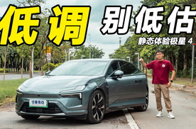 个性纯电跨界SUV，定位比BBA高，静态体验极星4