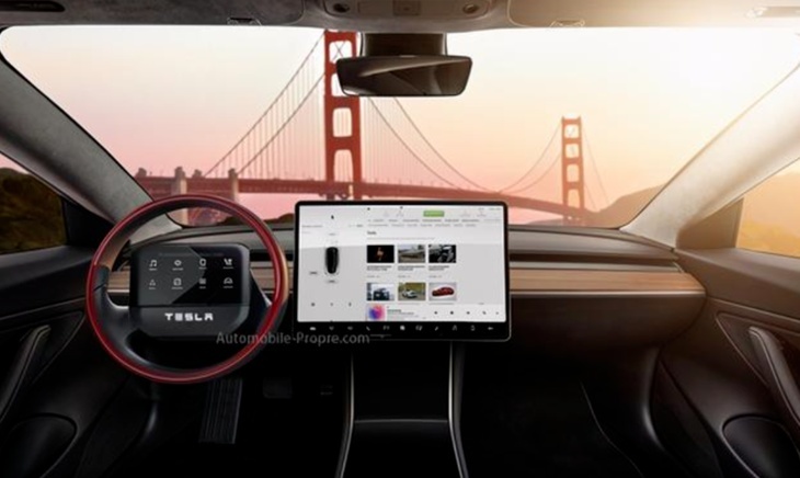 特斯拉全新Model S渲染图曝光