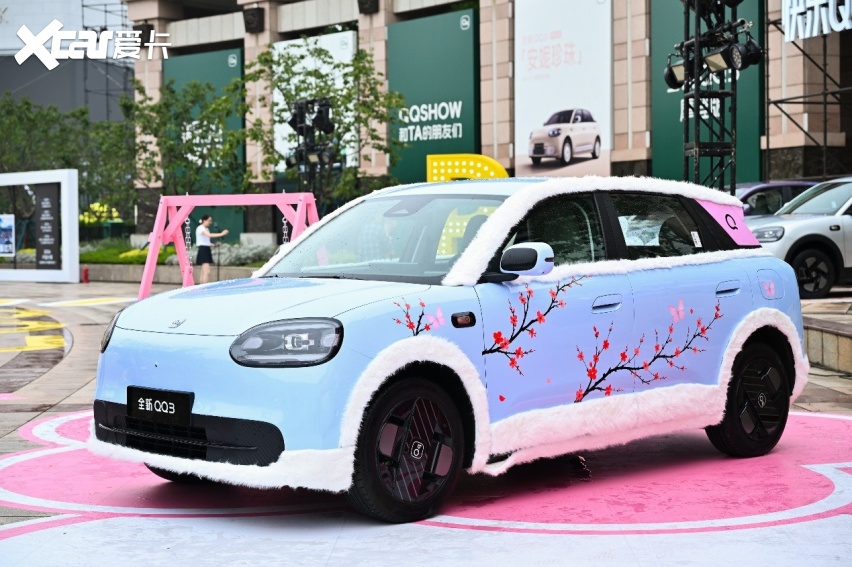 孙俪为全新QQ3摩登版打call，8.39万元起刚刚好