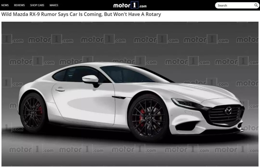 新一代马自达RX-7假想图曝光，转子引擎的梦想该何去何从？