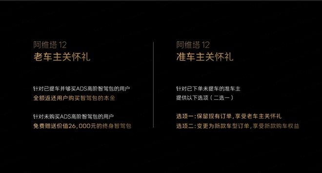 配置升级/还有2.2万优惠 2024款阿维塔12售26.58万起
