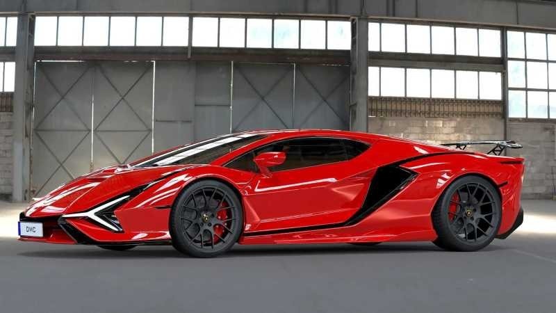 兰博基尼Aventador继任者假想图 或明年亮相