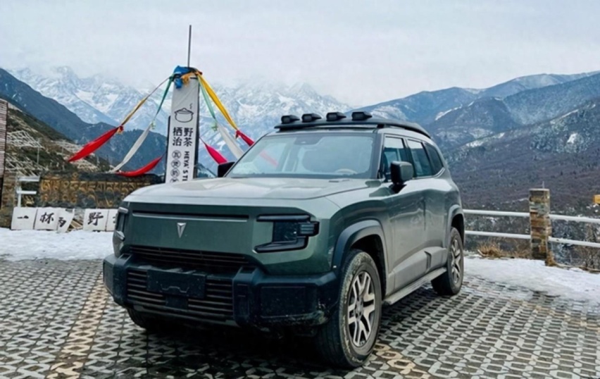 深蓝G318无伪实车曝光，搭载1.5T增程器，对标方程豹豹5