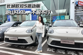 长城欧拉5混动版：跑山4.9L，不服不行