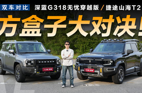 20万级硬派方盒子SUV，深蓝G318无忧穿越版和山海T2怎么选？