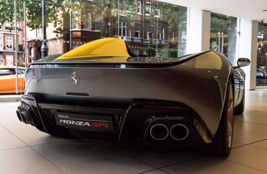 法拉利Monza SP1实车 独特的运动感