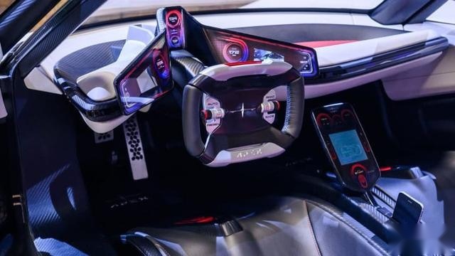 造型极具科技感，Apex发布纯电动概念车AP-0