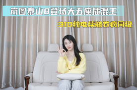 岚图泰山8登场大五座插混王，310纯电续航卷疯同级