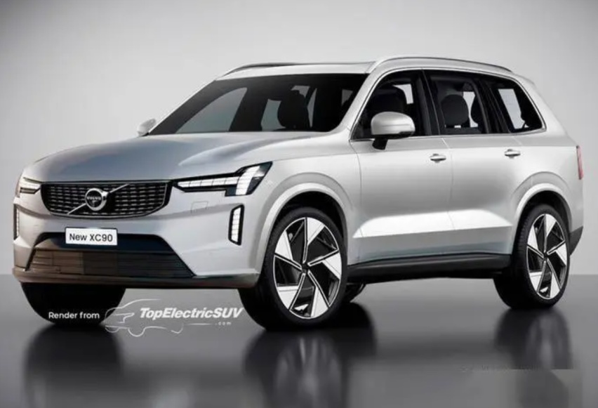 不放弃燃油车！沃尔沃全新XC90曝假想图，将搭载2.0T发动机