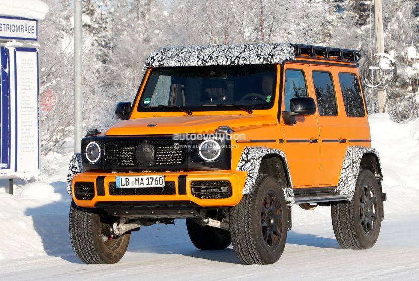 梅赛德斯-AMG G 63 4x4最新谍照来了