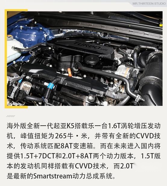 如此时尚又动感的外观你喜欢吗？全新起亚K5实拍解析