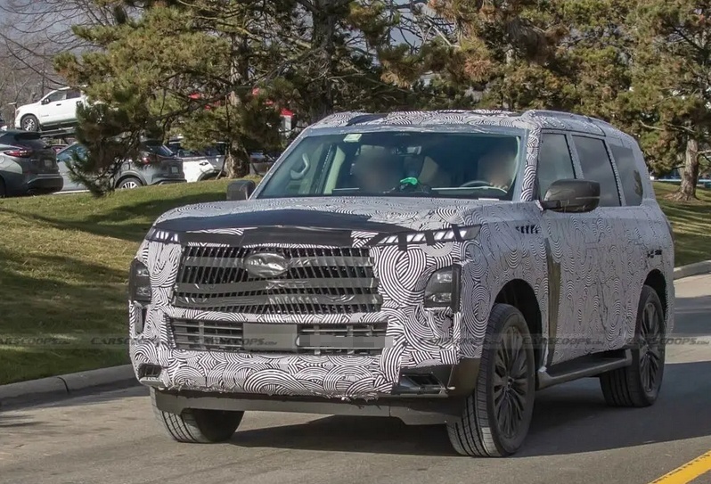 全新QX80不再装大V8了！英菲尼迪不想玩高端了？