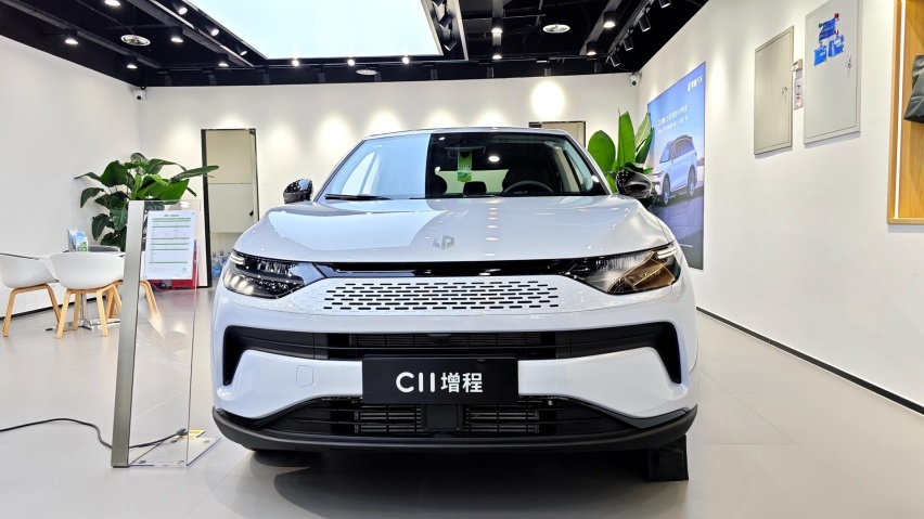 售价14.98万元起 探店实拍零跑C11增程版 纯电续航285km同级