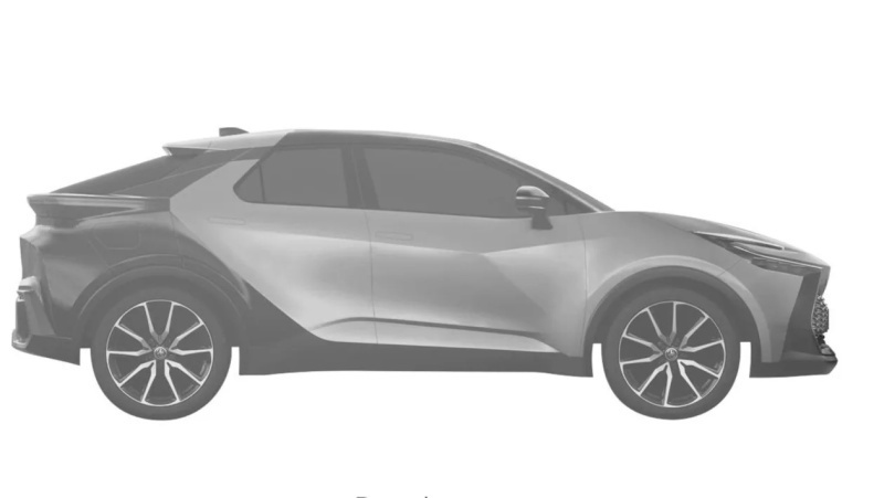 全新丰田C-HR假想图曝光 有望同时推出燃油版、混动版和纯电版
