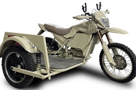 AK-47厂商造越野边车，还能双轮电驱