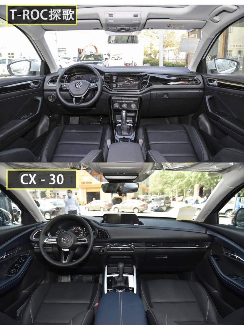 手握15万买SUV！CX-30对比T-ROC探歌，该如何选？