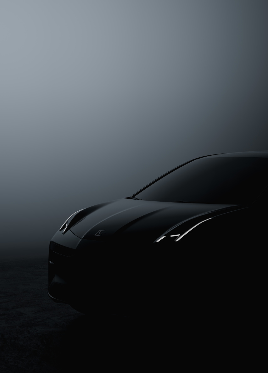 bat365官网登录灯组设计亮眼 极氪新车型黑棚图发布(图1)