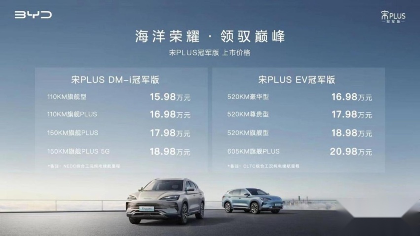 比亚迪宋PLUS DM-i“新老款”对比，花差不多的钱，买新还是选旧？