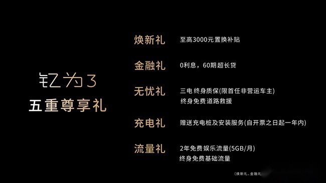 超强后浪 钇为3全球上市 售8.99-12.79万元