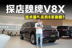 探店丨魏牌V8X，30万级技术最强的大五座旗舰SUV？