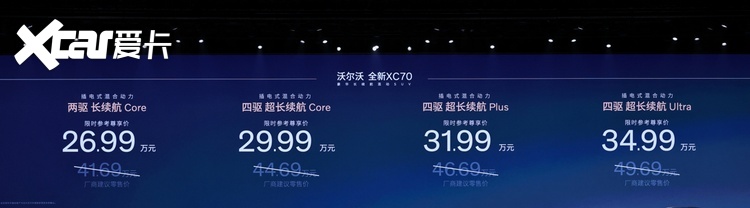 沃尔沃全新XC70上市，26.99万起重塑豪华超混市场格局