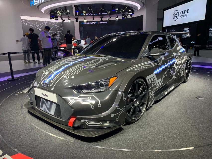不看不知道，原来现代也玩赛车的，RM20e，峰扭可达960牛