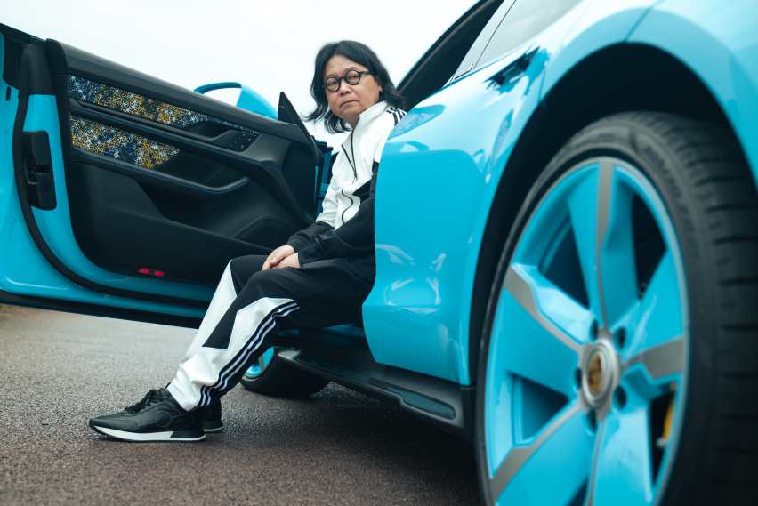 行走的艺术品，保时捷Taycan Turbo S 定制版设计的解读