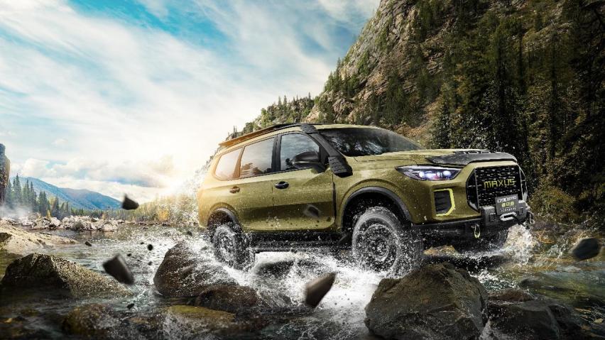 全尺寸豪华智能纯电MPV 上汽大通MAXUS MIFA 9全球首发