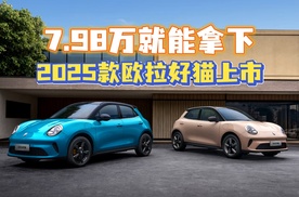 7.98 万就能拿下！2025 款欧拉好猫上市，这波福利太顶了