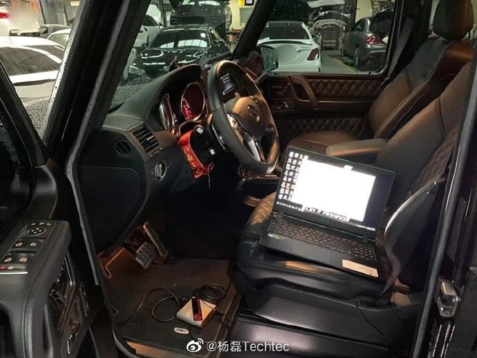 奔驰G63AMG德国Techtec刷电脑刷ECU改装