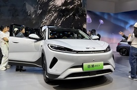 比亚迪海狮05EV惊艳亮相大河春季国际车展，开启纯电出行新篇章