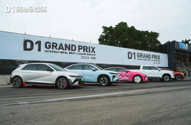 D1汽车飘移大奖赛2025首战引爆成都，新能源车挑战漂移引关注