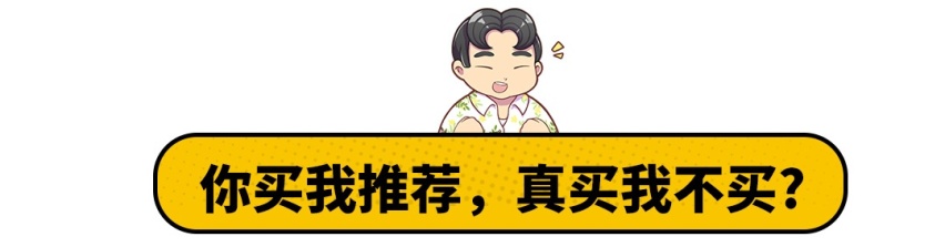 买买君怎么推荐车：你买我推荐，有钱我也买！