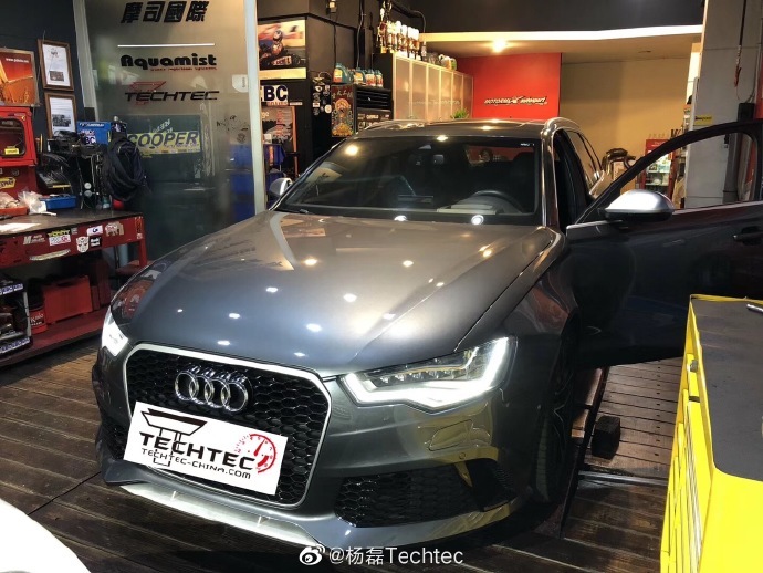 德国Techtec刷ECU刷电脑改装奥迪RS6动力升级程序