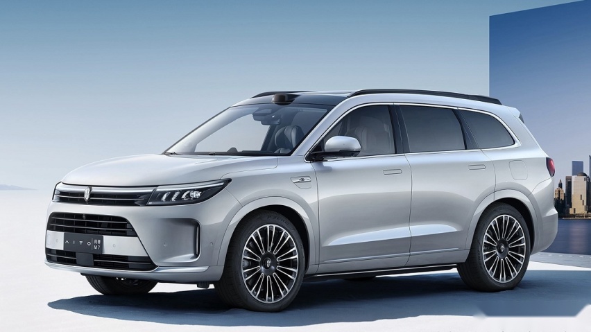 豪华智驾中大型SUV AITO问界新M7上市售24.98万元起