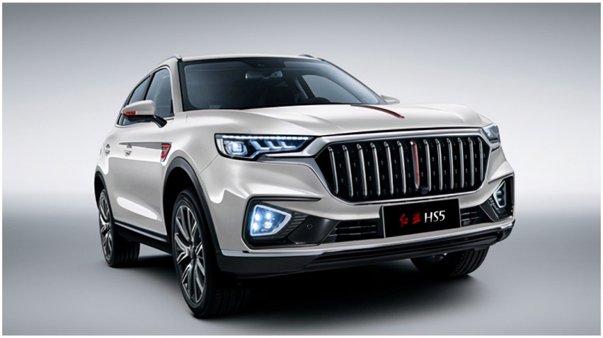 2022款红旗HS5，中国首款豪华B级SUV