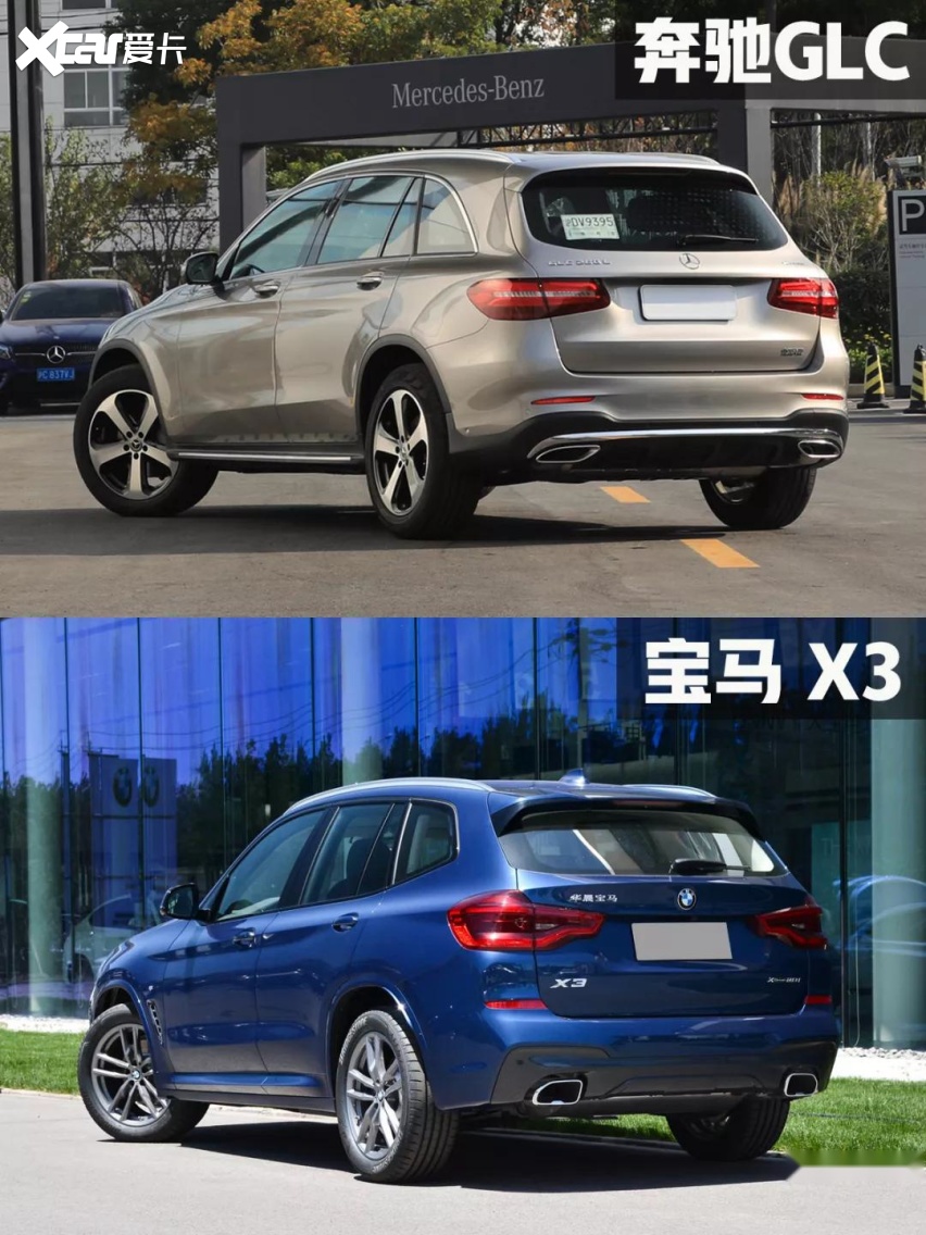 40万买豪华中型suv,宝马x3和奔驰glc谁更值?