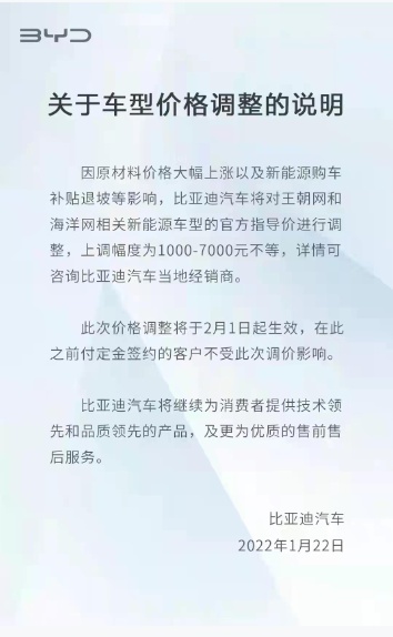 多家新能源车企大幅调价，会影响你买新能源车吗？