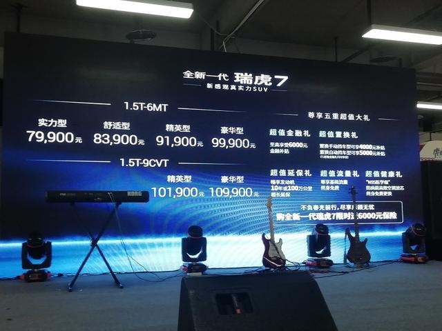 全新瑞虎7试驾：动力足还省油，关键是才7.99万起