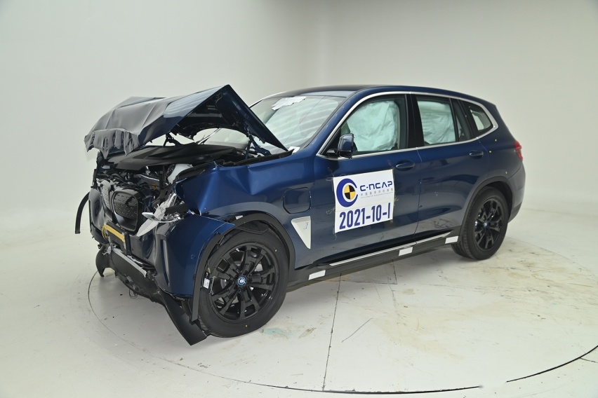 BMW iX3获C-NCAP超五星评价 打破总分纪录