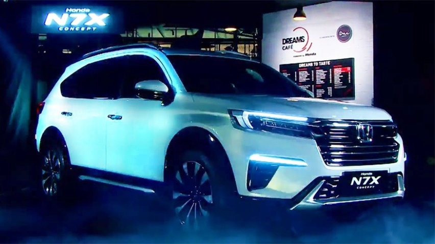 小型跨界MPV，BR-V换代预览，本田N7X概念车亮相