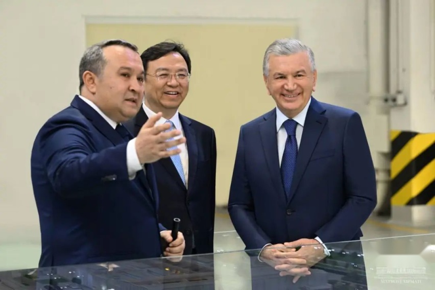 比亚迪乌兹别克斯坦工厂首批量产新能源汽车正式下线
