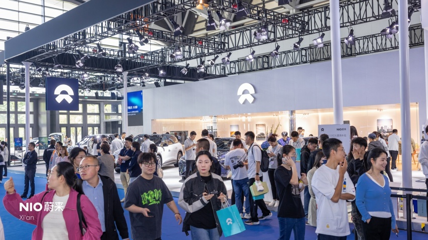购车可享万元礼 蔚来将携四款明星车型亮相西安五一车展