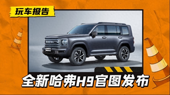 新一代哈弗H9官图首秀，采用最新家族设计，配2.0T汽油/2.4T柴油