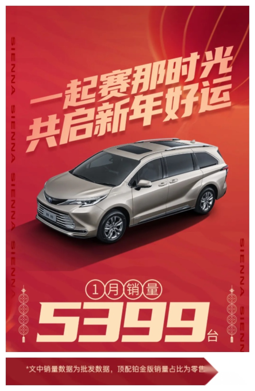 赛那：1月批发5399辆，这是我最后的倔强
