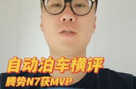 五款当红车型自动泊车横评 腾势N7获MVP