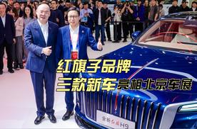 红旗子品牌三款新车亮相北京车展