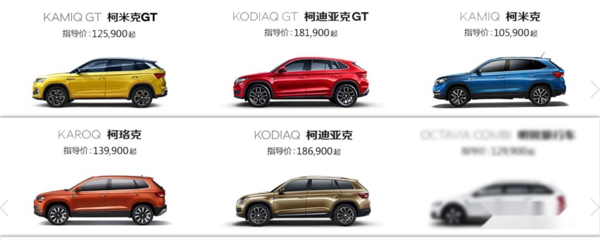 大众汽车产品线的强势补充 斯柯达家族盘点【SUV篇】
