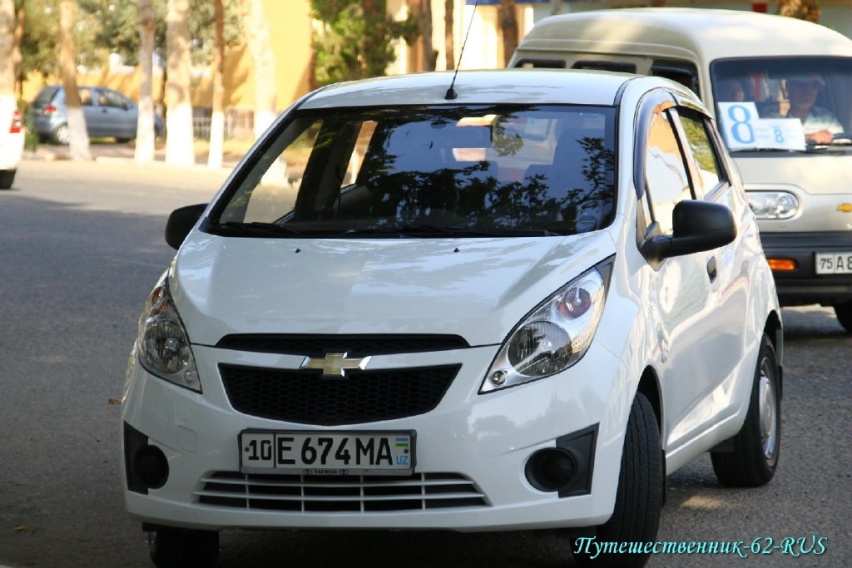 10 E 674 MA&quot; photos Chevrolet Spark. Uzbekistan