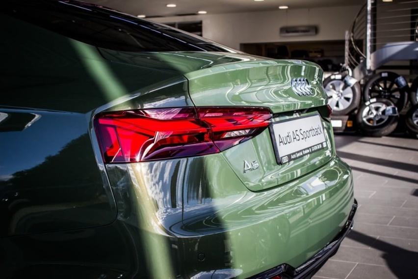 简洁运动的设计 奥迪A5 Sportback实车